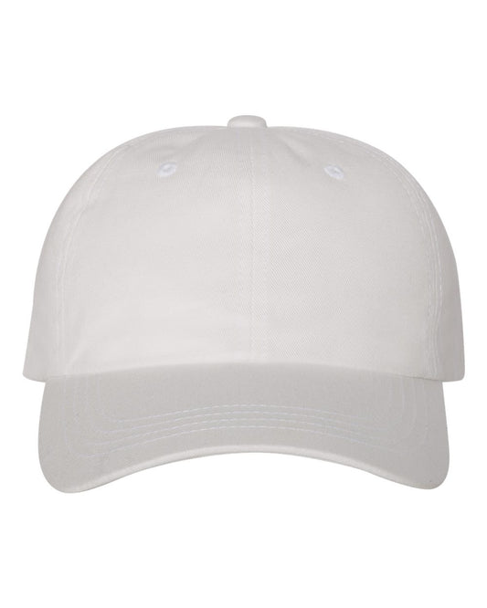 YP Classics 6245CM Unstructured Dad Hat in White