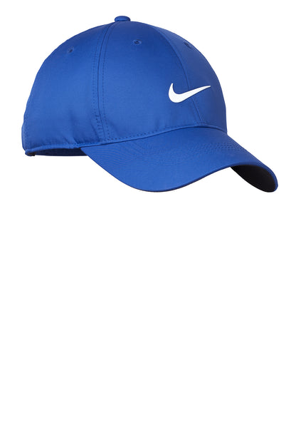Nike Dri-FIT Swoosh Front Cap in Game Royal/ White, style 548533