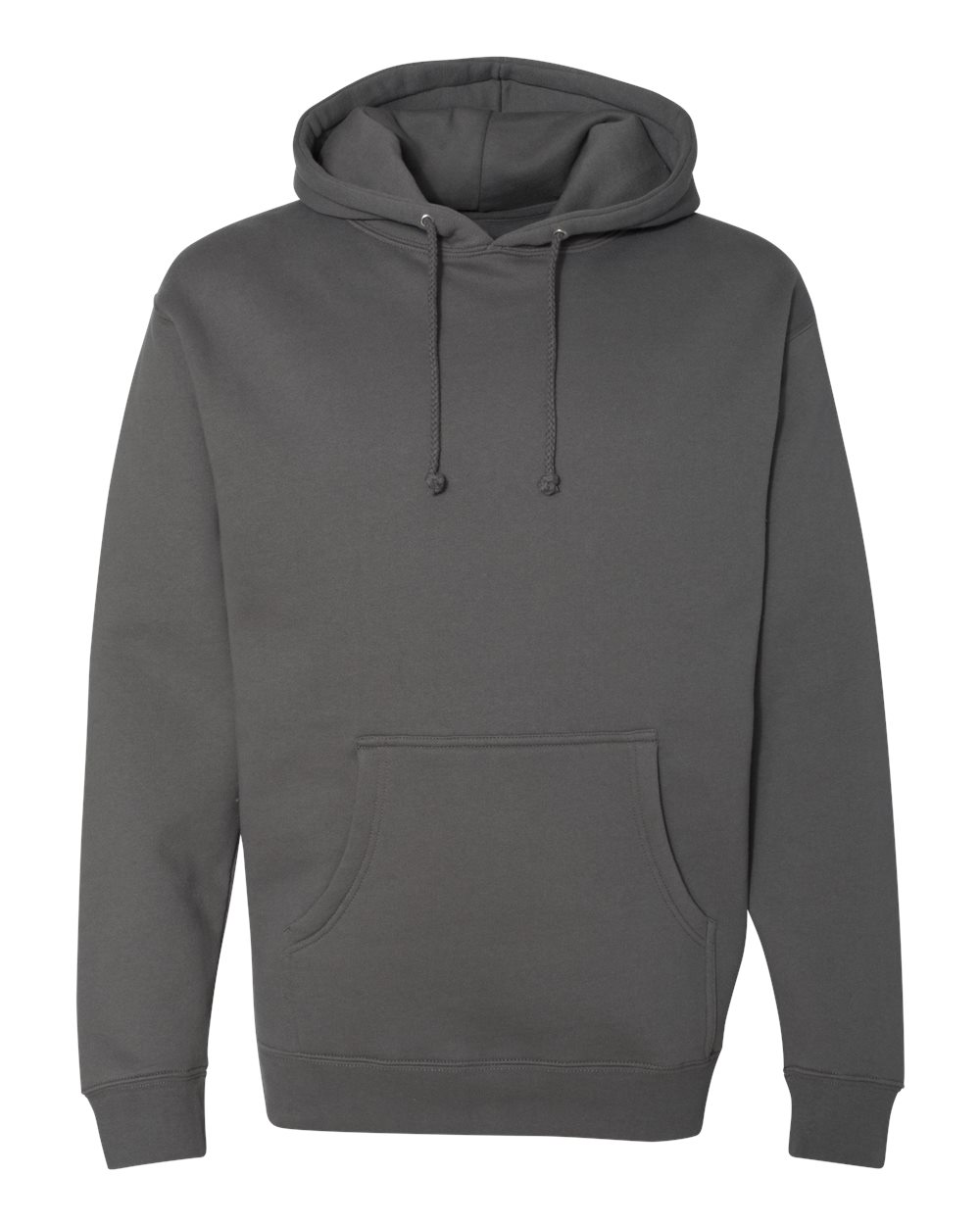 Independent Trading Co. IND4000 Heavyweight Hooded Sweatshirt in Charcoal