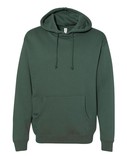 Independent Trading Co. IND4000 Heavyweight Hooded Sweatshirt in Alpine Green