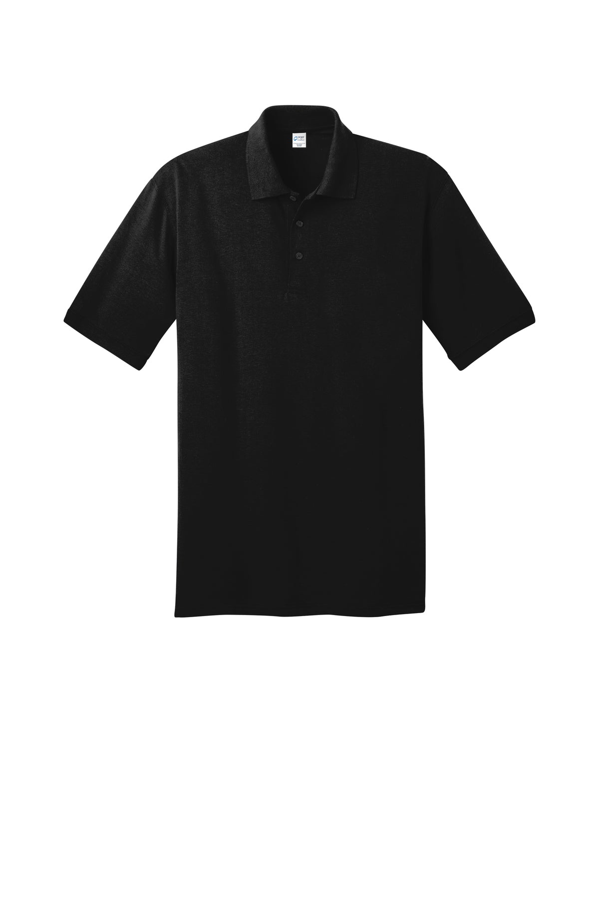 Port & Company Core Blend Jersey Knit Polo KP55 in Jet Black