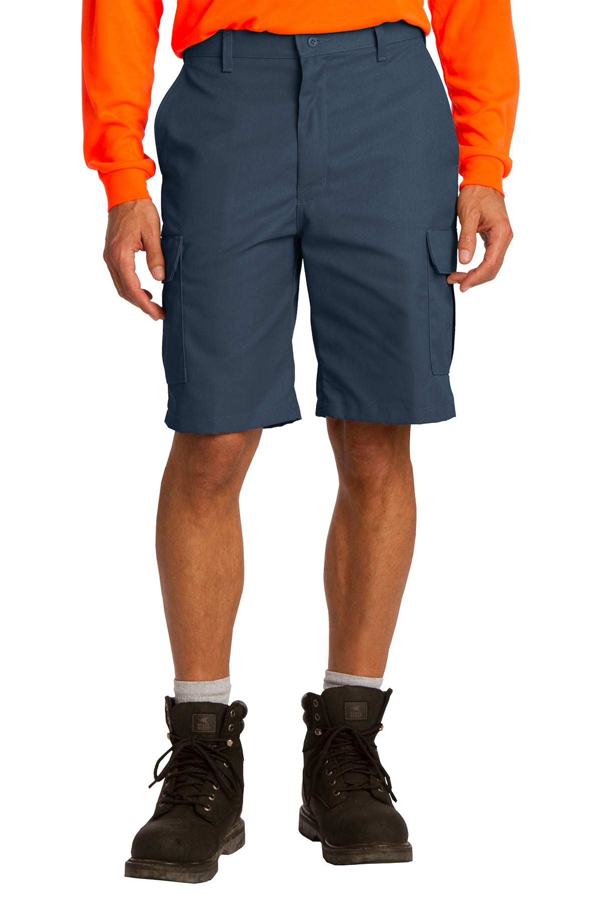 Red Kap Industrial Cargo Short PT66 in Navy