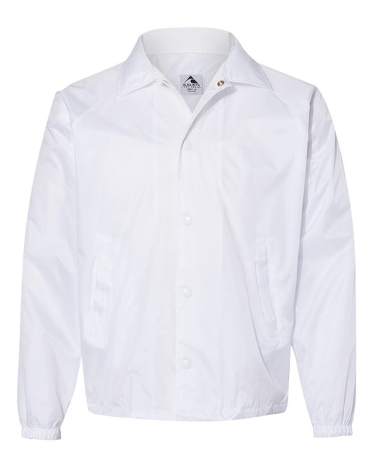 Augusta Sportswear 3100 Coach's Jacket in White