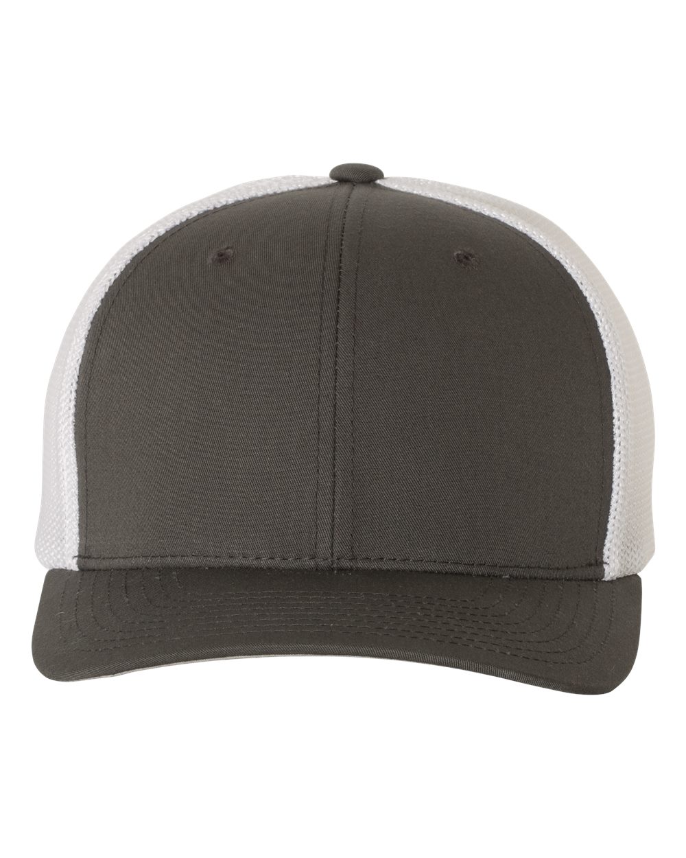 Flexfit 6511 Trucker Cap in Charcoal/White
