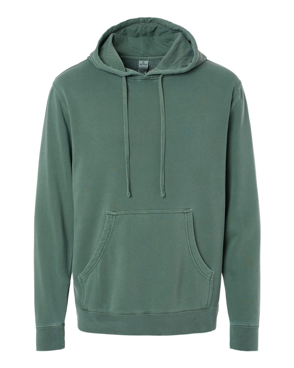 Independent Trading Co. PRM4500 Midweight Pigment-Dyed Hoodie in Pigment Alpine Green