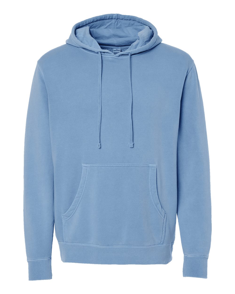 Independent Trading Co. PRM4500 Midweight Pigment-Dyed Hoodie in Pigment Light Blue