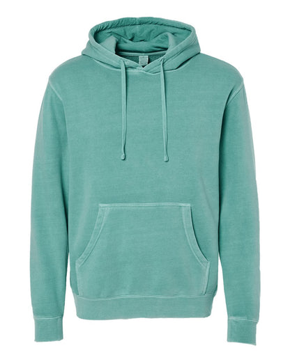 Independent Trading Co. PRM4500 Midweight Pigment-Dyed Hoodie in Pigment Mint