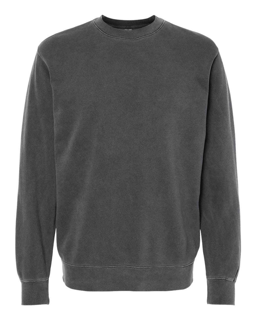 Independent Trading Co. PRM3500 Midweight Pigment-Dyed Crewneck in Pigment Black