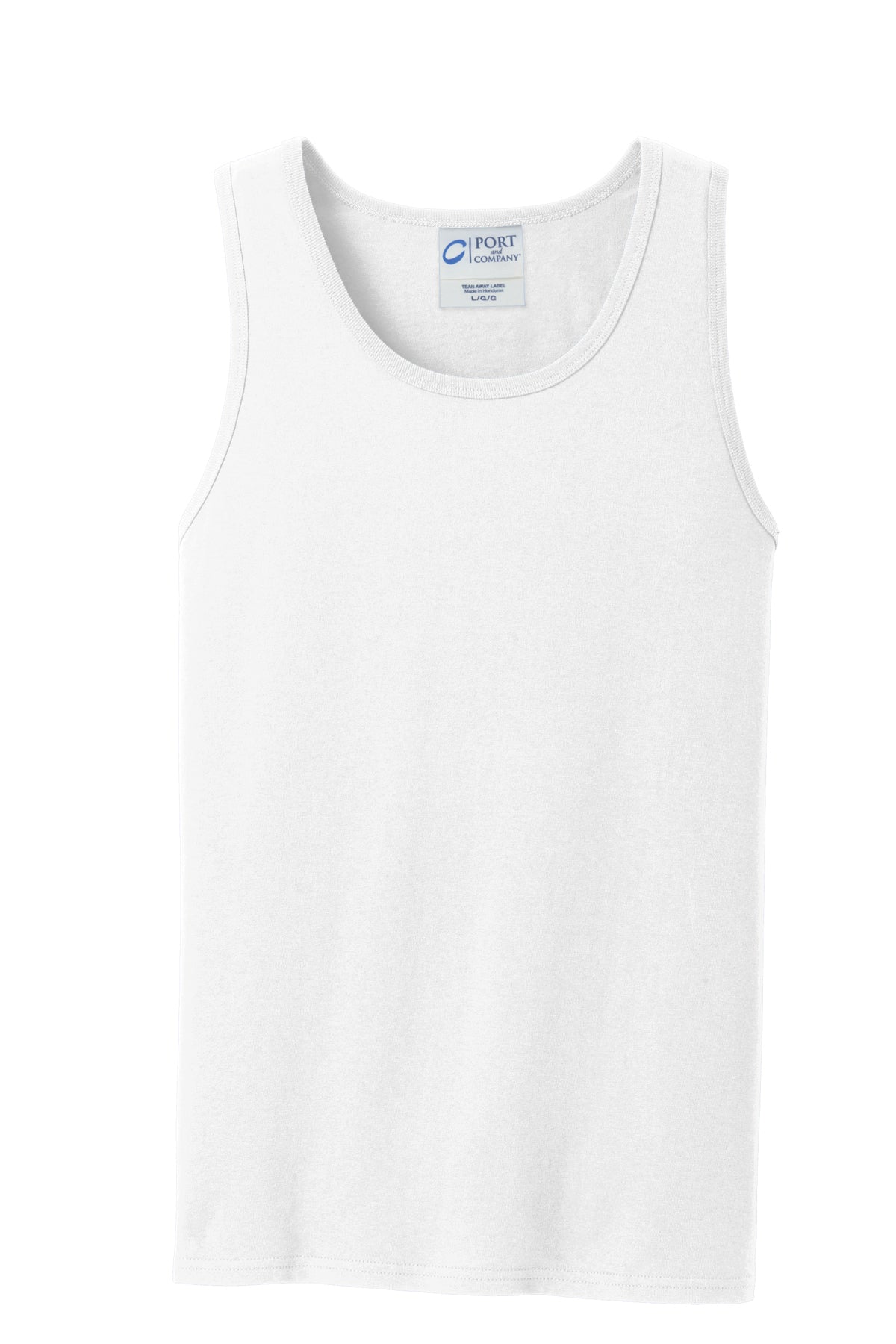 Port & Company Core Cotton Tank Top PC54TT in White