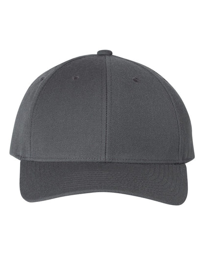 YP Classics 6789M Wool Blend Snapback in Dark Grey