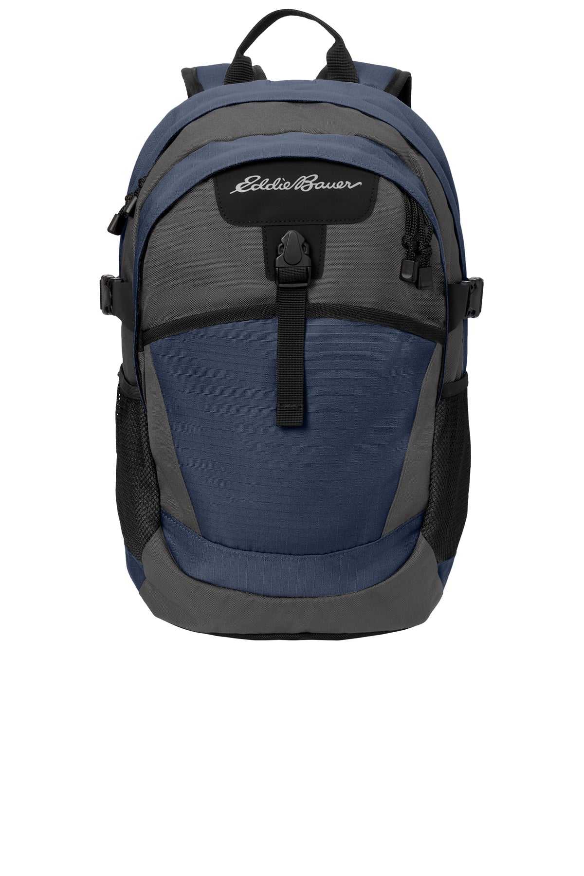 Eddie Bauer Ripstop Backpack in Coast Blue/ Grey Steel, style EB910