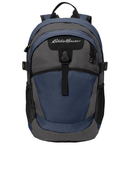 Eddie Bauer Ripstop Backpack in Coast Blue/ Grey Steel, style EB910
