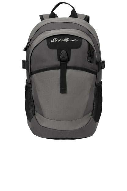 Eddie Bauer Ripstop Backpack in Pewter Grey/ Grey Steel, style EB910
