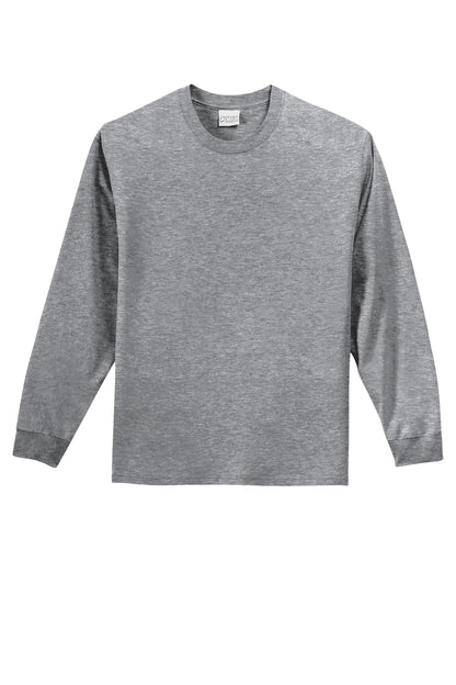 Port & Company Long Sleeve Essential Tee PC61LS in Athletic Heather