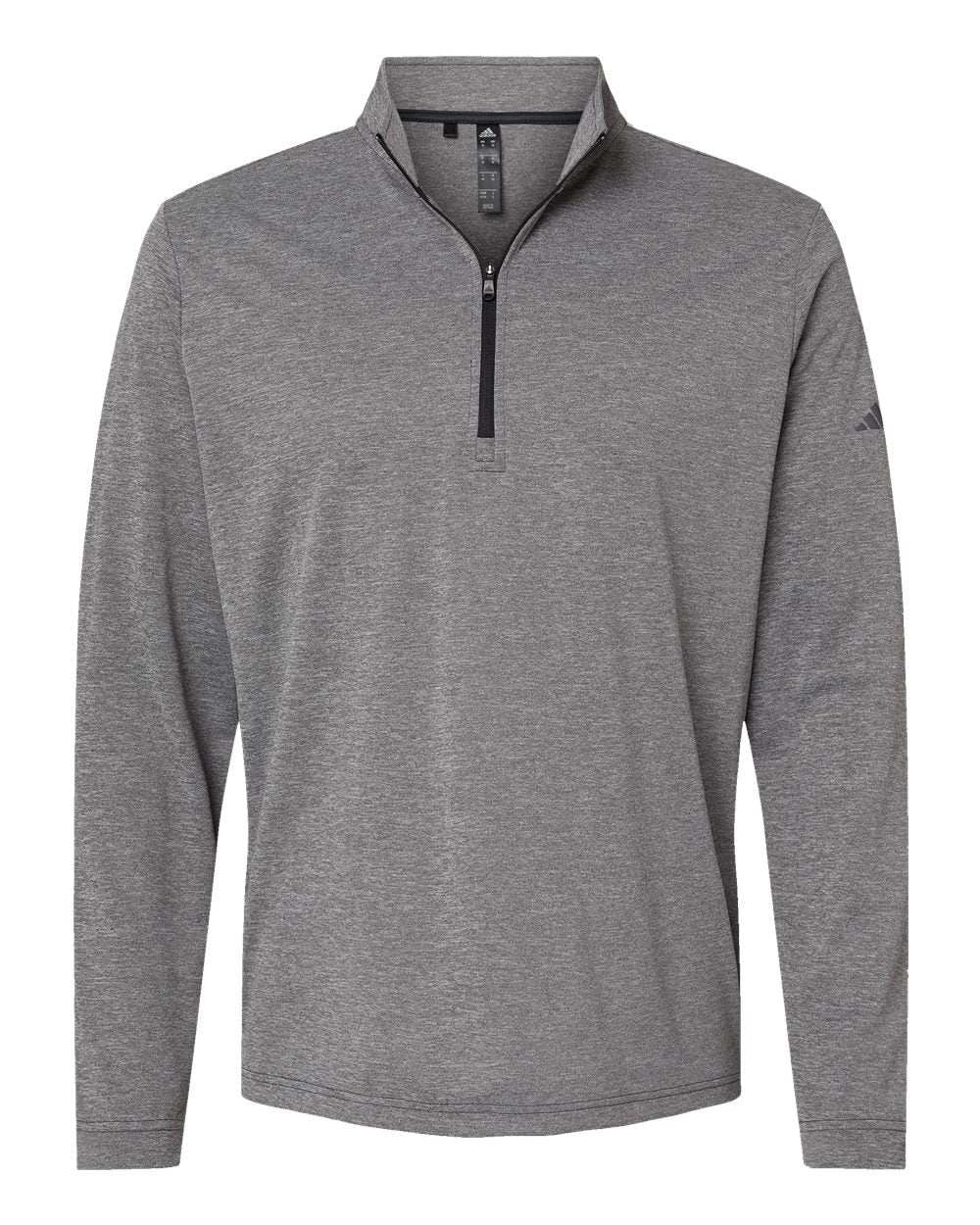 adidas A401 Ultimate365 Light Quarter-Zip in Black Heather