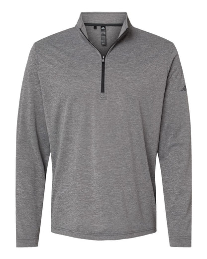 adidas A401 Ultimate365 Light Quarter-Zip in Black Heather