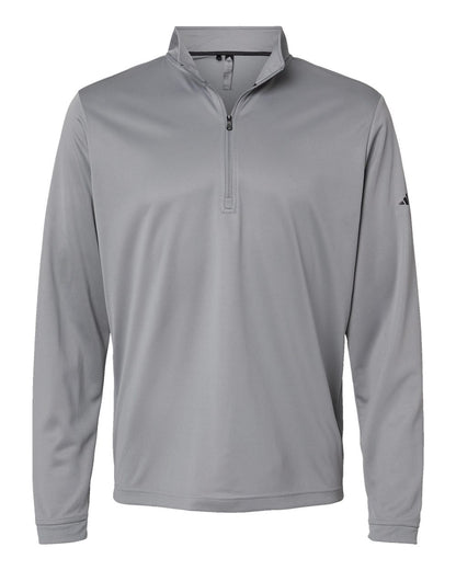 adidas A401 Ultimate365 Light Quarter-Zip in Grey Three