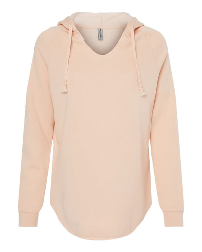 Independent Trading Co. PRM2500 California Wave Wash Hoodie in Blush