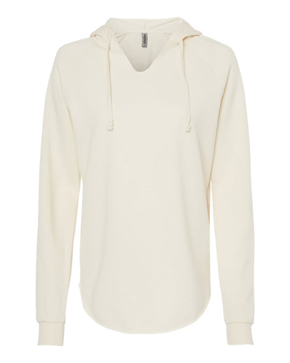 Independent Trading Co. PRM2500 California Wave Wash Hoodie in Bone