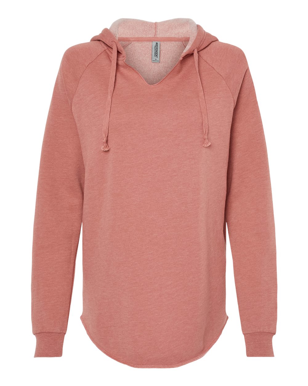 Independent Trading Co. PRM2500 California Wave Wash Hoodie in Dusty Rose