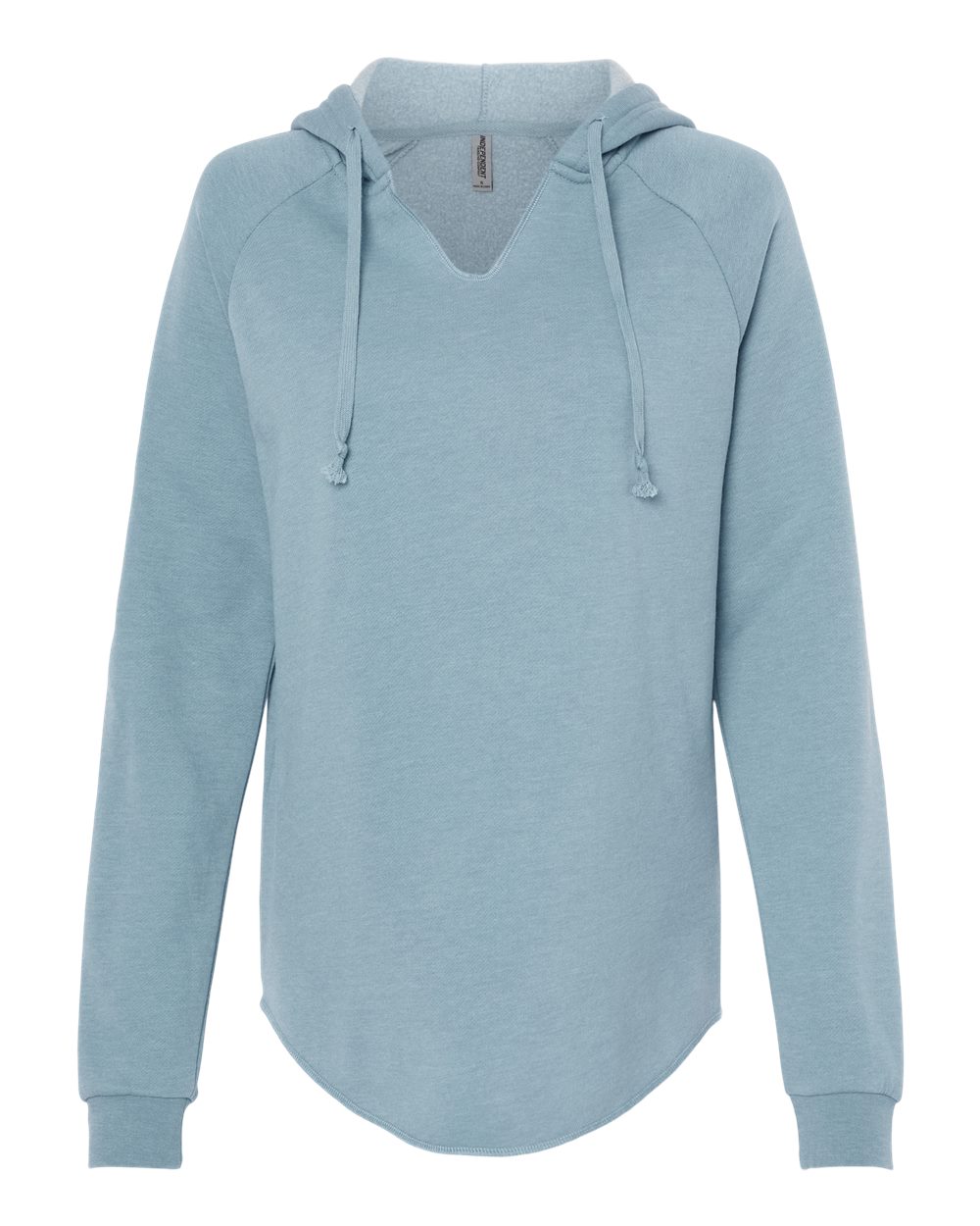 Independent Trading Co. PRM2500 California Wave Wash Hoodie in Misty Blue