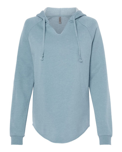 Independent Trading Co. PRM2500 California Wave Wash Hoodie in Misty Blue