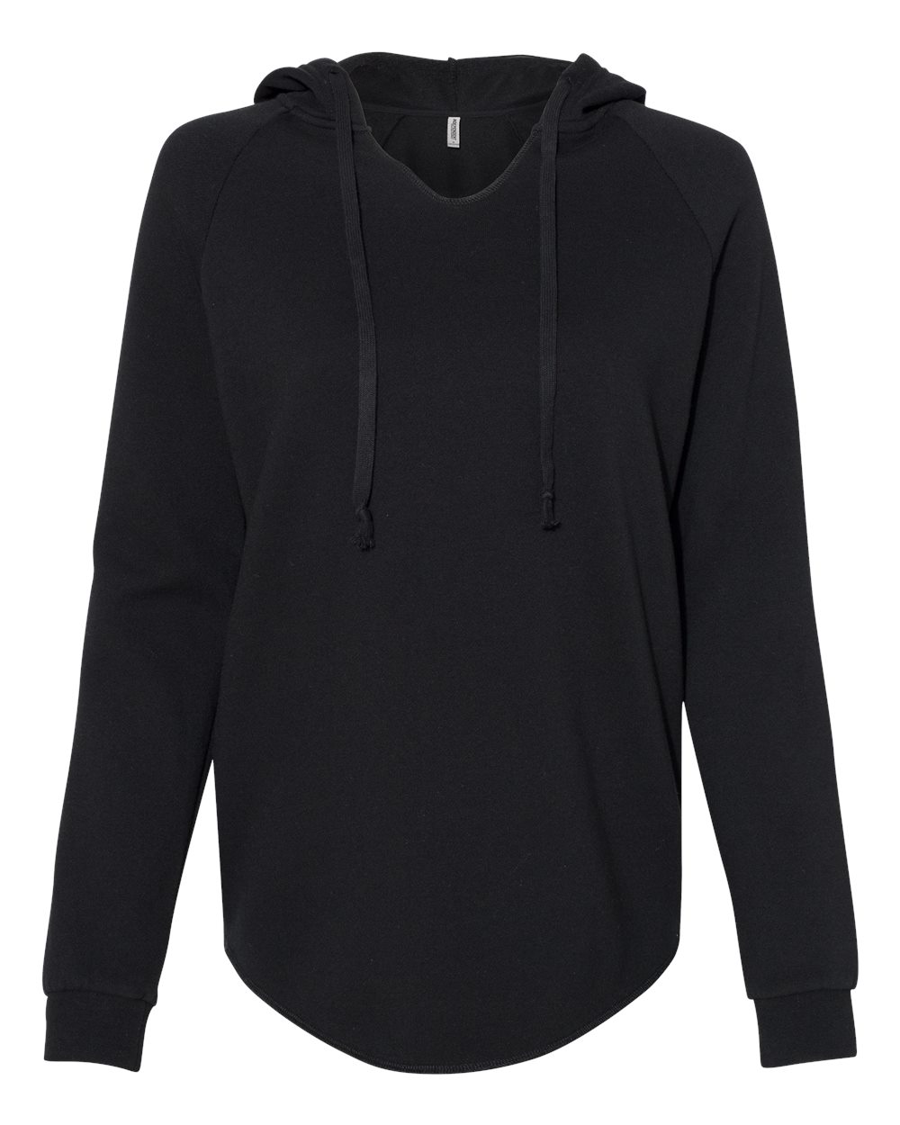 Independent Trading Co. PRM2500 California Wave Wash Hoodie in Black