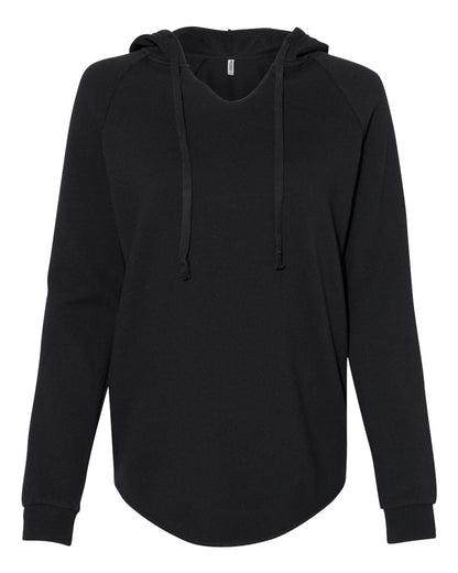 Independent Trading Co. PRM2500 California Wave Wash Hoodie in Black
