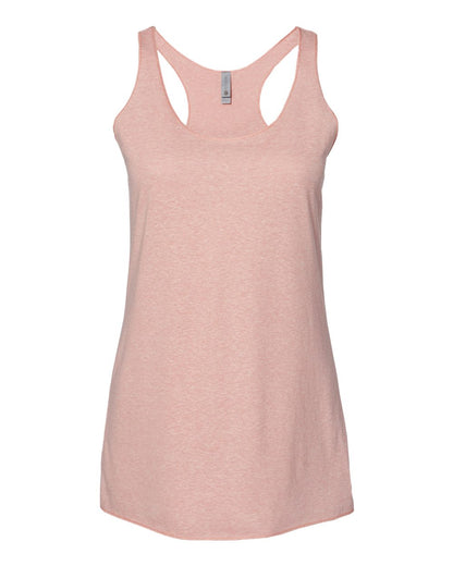 Next Level 6733 Women's Triblend Racerback Tank in Desert Pink