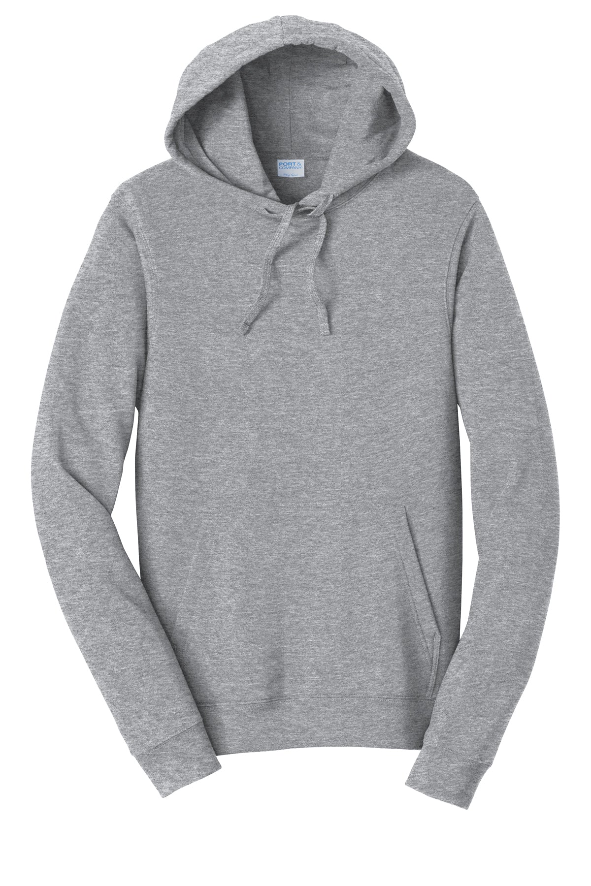 Port & Company Fan Favorite Fleece Pullover Hooded Sweatshirt PC850H in Athletic Heather
