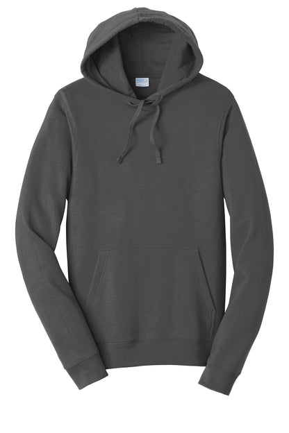 Port & Company Fan Favorite Fleece Pullover Hooded Sweatshirt PC850H in Charcoal