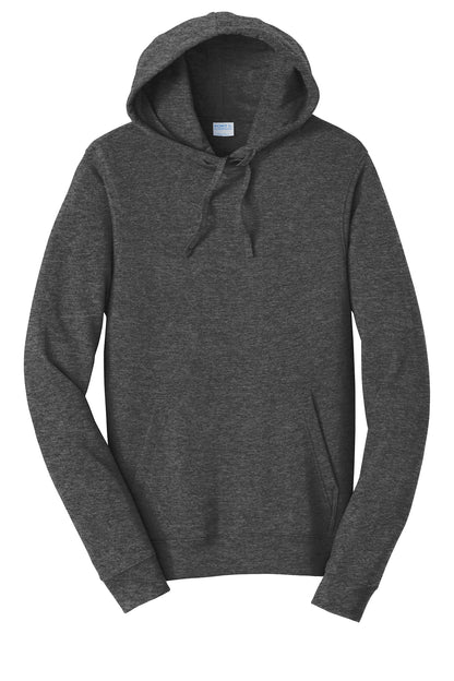 Port & Company Fan Favorite Fleece Pullover Hooded Sweatshirt PC850H in Dark Heather Grey