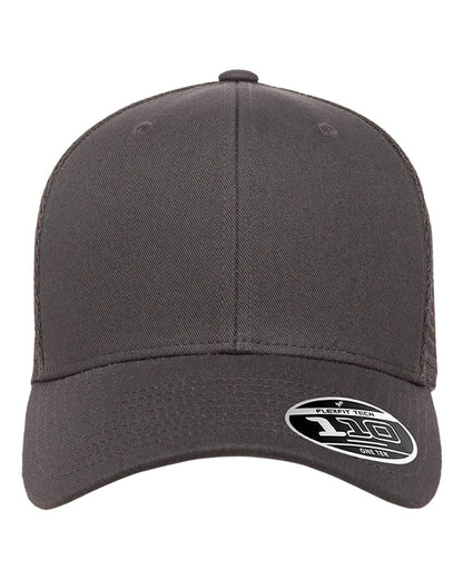 Flexfit 110M Mesh-Back Trucker Cap in Charcoal