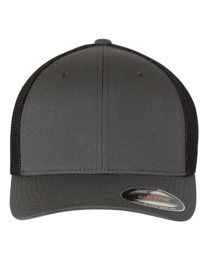 Flexfit 6511 Trucker Cap in Charcoal/Black