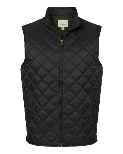 Weatherproof Men's Vintage Diamond Quilted Vest blank in Black, style 207359