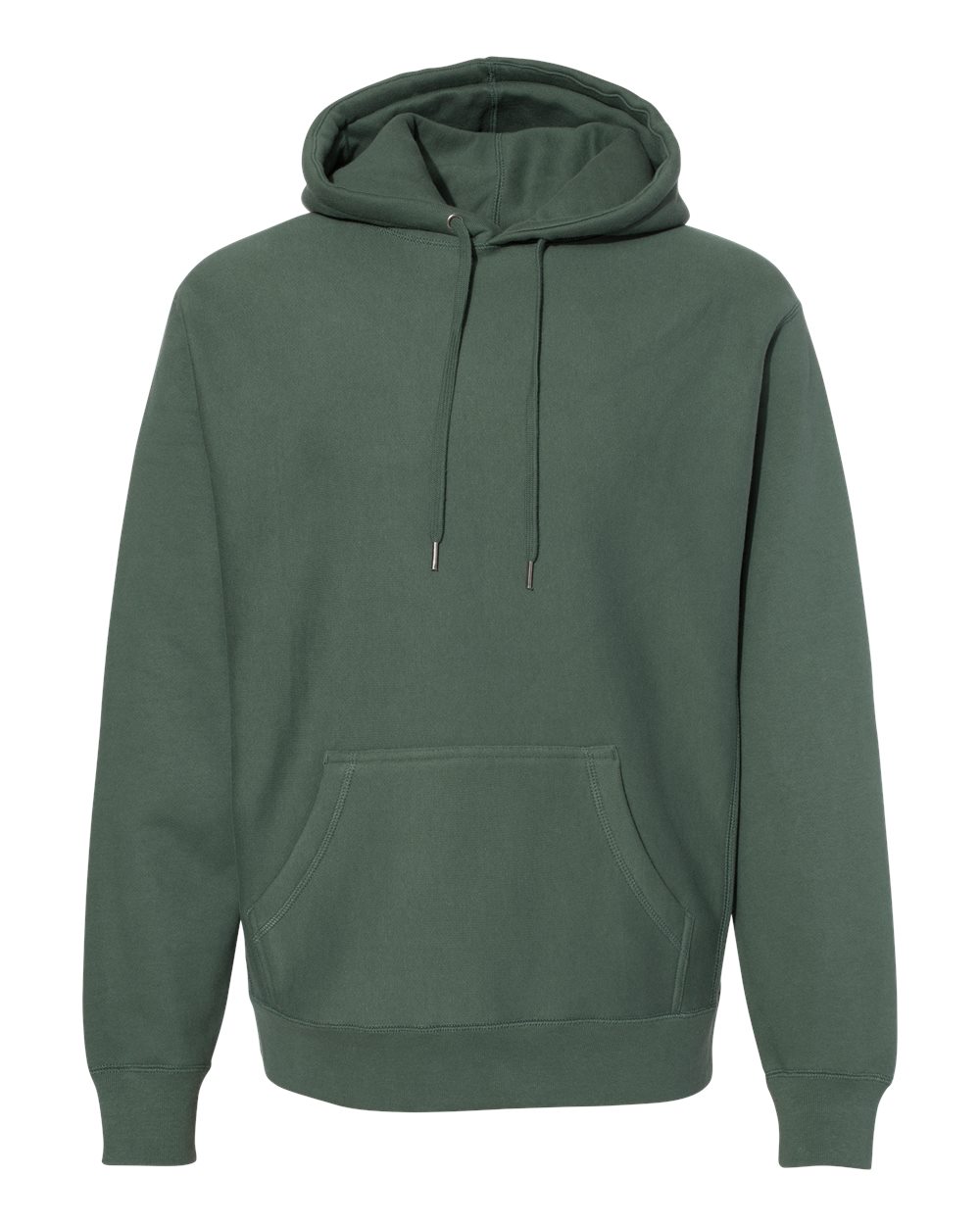 Independent Trading Co. IND5000P Legend Premium Heavyweight Cross-Grain Hoodie in Alpine Green