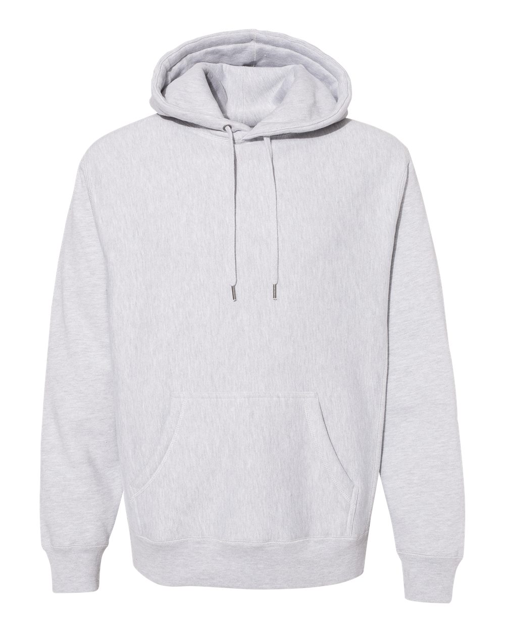Independent Trading Co. IND5000P Legend Premium Heavyweight Cross-Grain Hoodie in Grey Heather