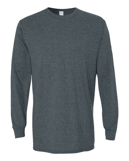 Gildan 5400 Heavy Cotton Long Sleeve T-Shirt in Dark Heather