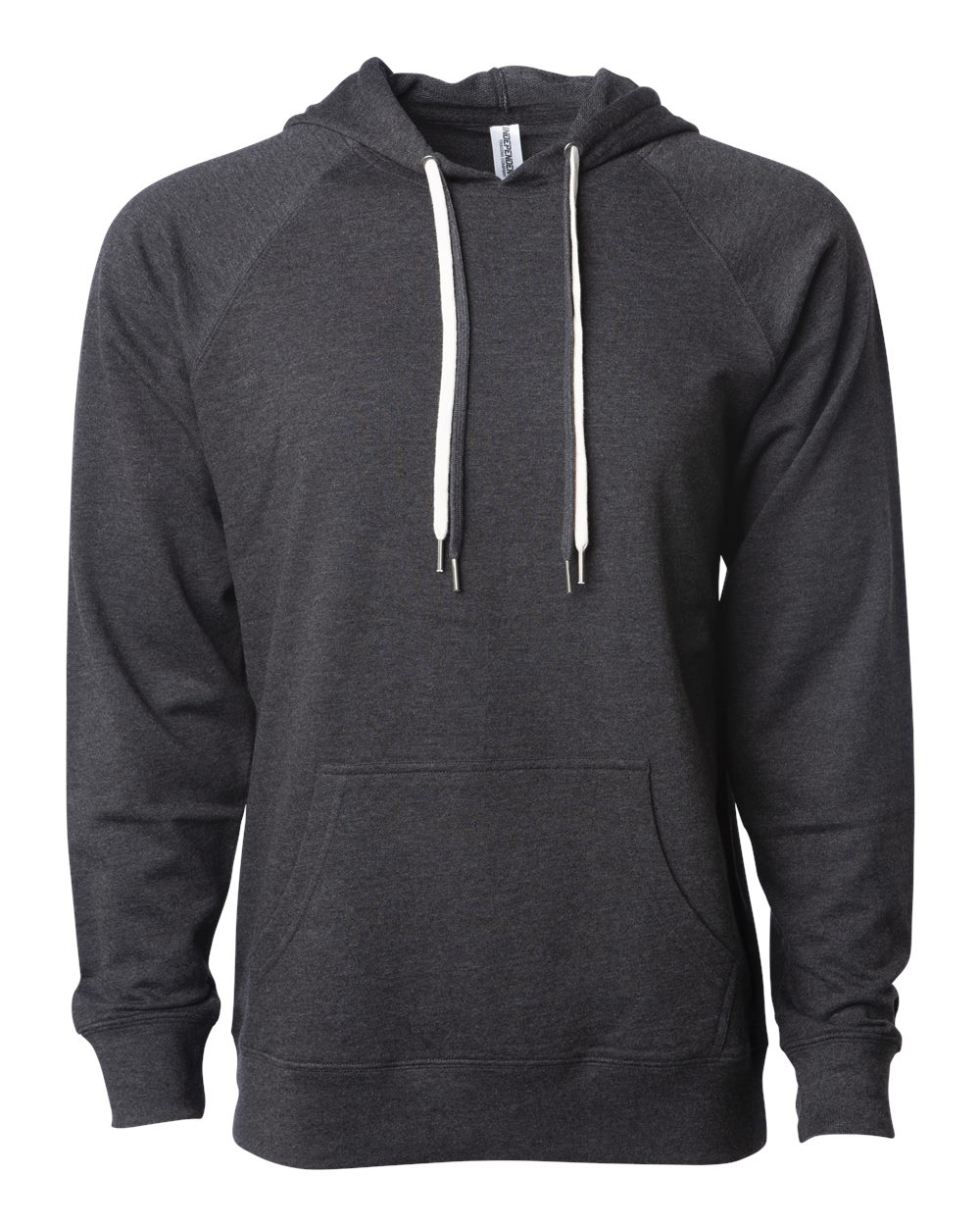 Independent Trading Co. SS1000 Icon Loopback Terry Hoodie in Charcoal Heather