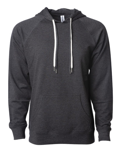 Independent Trading Co. SS1000 Icon Loopback Terry Hoodie in Charcoal Heather