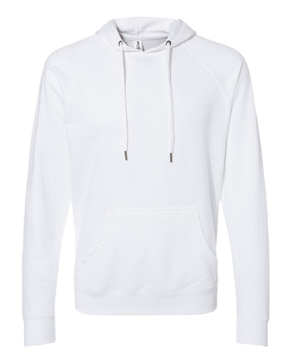 Independent Trading Co. SS1000 Icon Loopback Terry Hoodie in White