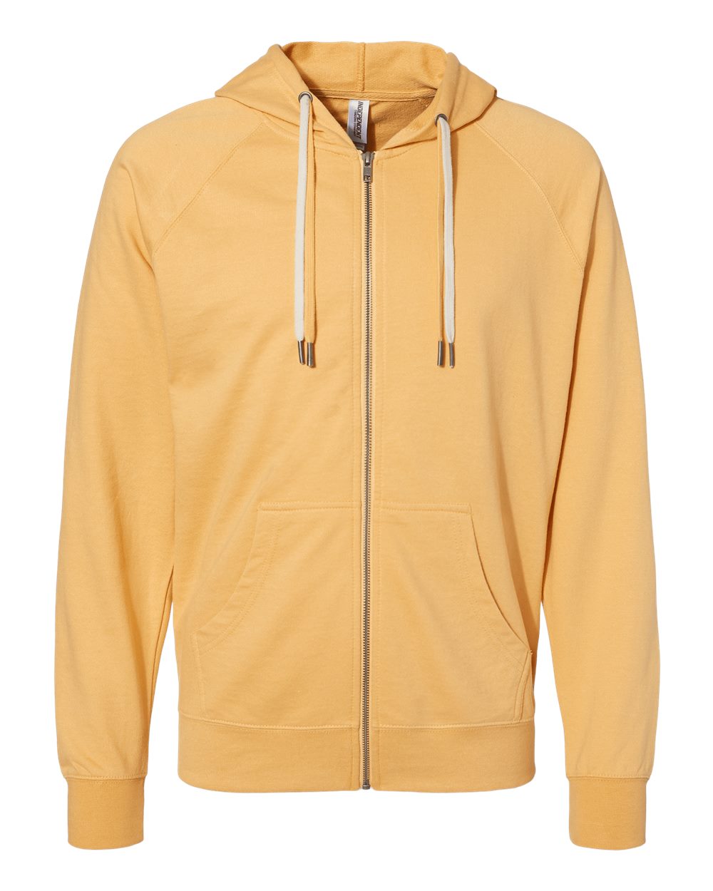 Independent Trading Co. SS1000Z Icon Loopback Terry Full-Zip Hoodie in Harvest Gold