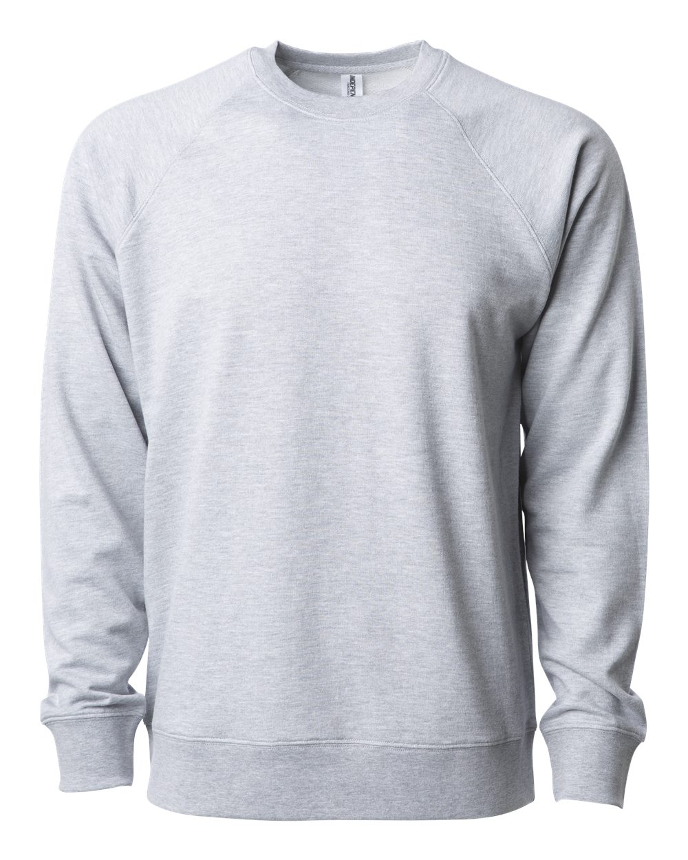 Independent Trading Co. SS1000C Icon Loopback Terry Crewneck in Athletic Heather