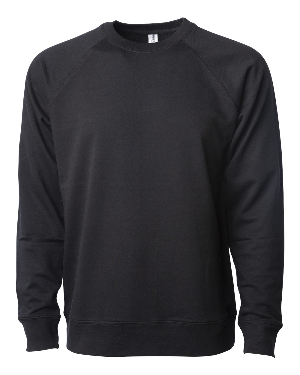 Independent Trading Co. SS1000C Icon Loopback Terry Crewneck in Black