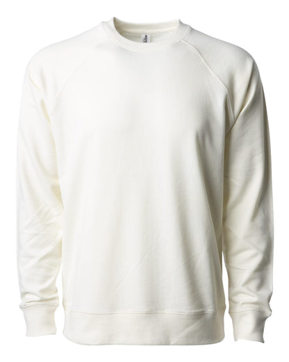 Independent Trading Co. SS1000C Icon Loopback Terry Crewneck in Bone