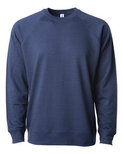 Independent Trading Co. SS1000C Icon Loopback Terry Crewneck in Indigo