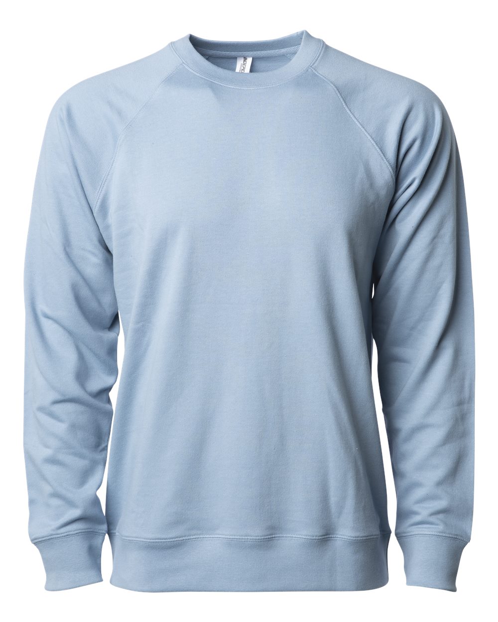 Independent Trading Co. SS1000C Icon Loopback Terry Crewneck in Misty Blue