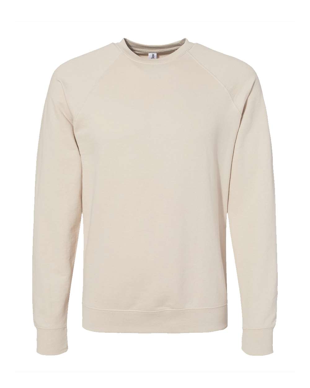 Independent Trading Co. SS1000C Icon Loopback Terry Crewneck in Sand