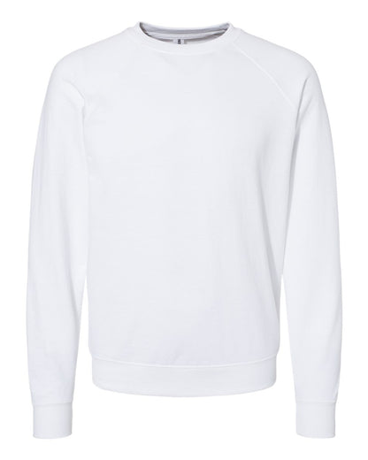 Independent Trading Co. SS1000C Icon Loopback Terry Crewneck in White