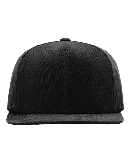 Richardson Timberline Corduroy Cap blank in Black, style 253